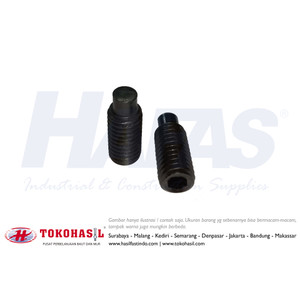 Hex Socket Set Screw / Baut L Tanam Dog Point M12x40, M12 x 40 - P1.75