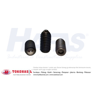 Hex Socket Spring Ball Plunger set screw M8x15, M8 x 15 - P1.25