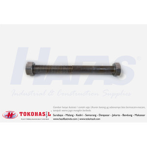 Baut & Mur JIS 1/2" x 8" (Long Bolt 1/2x8)