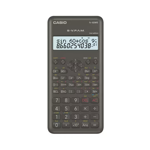 Kalkulator Sekolah/Kuliah Scientifix Casio FX-82MS 2nd Edition