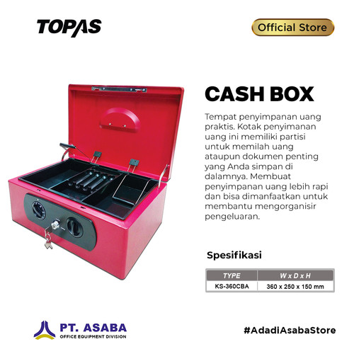 Tempat Penyimpanan Uang Cash Box KS-360 CBA