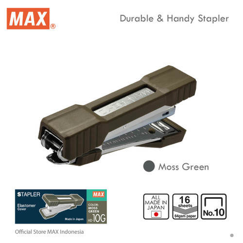 MAX Stapler HD-10G Moss Green