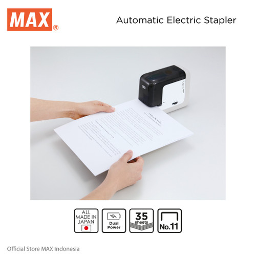 Max Stapler Elektrik Portable BH-11F Staples Otomatis