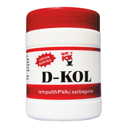 Lem Fox D-KOL 450 Gram Original Bahan Dasar Slime