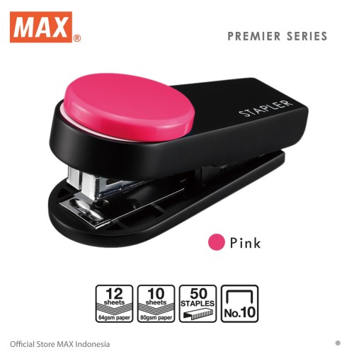 Max Stapler HD-10XS (Mini Stapler) Pink