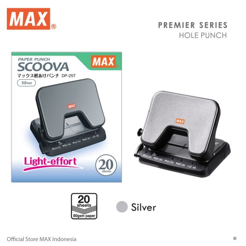 MAX DP-25T (Hole Punch) Silver