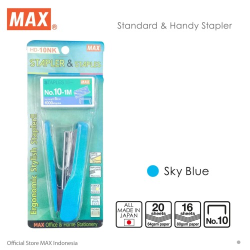 MAX HD-10NK SKY BLUE