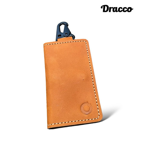 Dompet STNK Mobil Motor Kulit Asli Dracco bonus box-light brown