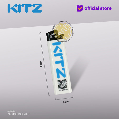 Lighter / Mancis / Korek Api Cricket , Custom KITZ brand