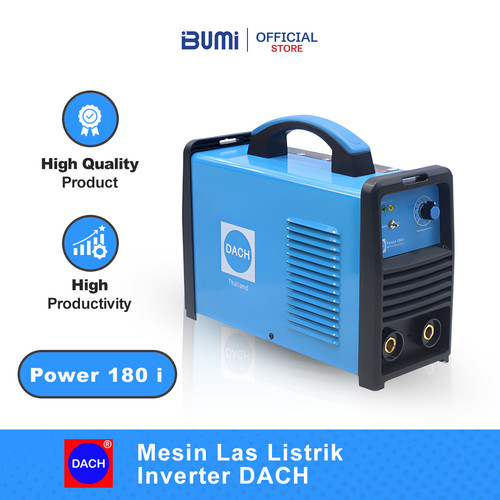 Mesin Las MMA DC IGBT Inverter 1 Phase - DACH Power 180 i