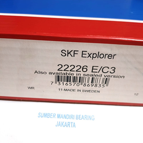 Bearing 22226 E C3 SKF