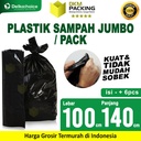 Kantong Plastik Sampah Hitam Jumbo Trash Bag Termurah Pack 100x140cm