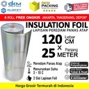 Peredam Panas Atap Rumah Insulation Alumunium Bubble Wrap Foil 120x25