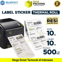 Thermal Label Sticker Paper Roll Resi Barcode Online Shop RUSFET