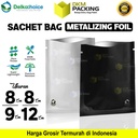 Sachet Bag PREMIUM FOODGRADE Kemasan Full Metalizing Foil Delkochoice