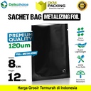 Sachet Bag PREMIUM Metalizing Foil Kemasan FOODGRADE Delkochoice 8x12