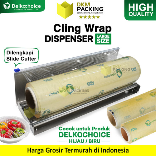 Stretch Film 40cm x 250m Plastik Wrapping DELKO WRAP OJOL /DUS