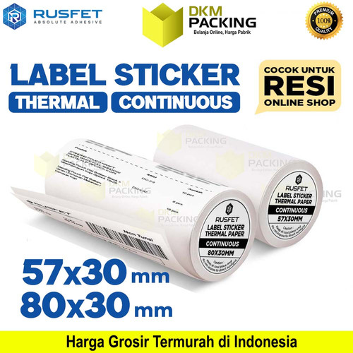 Plastik Bubble Wrap Packing 25CMx50M DKM RUSFET Bubblewrap TEBAL ROLL