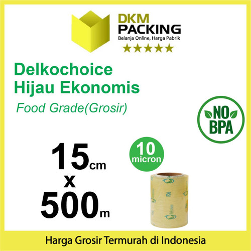 Plastik Cling Wrap JUMBO FOOD GRADE Food Wrapping DELKOCHOICE TERMURAH