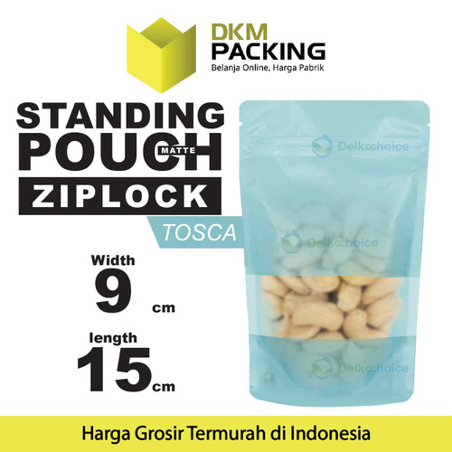 Standing Pouch Varian TOSCA Plastik Klip Makanan DELKOCHOICE PREMIUM