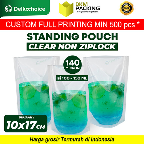 PLASTIK SACHET BAG TRANSMETZ 7X9CM KEMASAN NON ZIPLOCK SASET FOIL