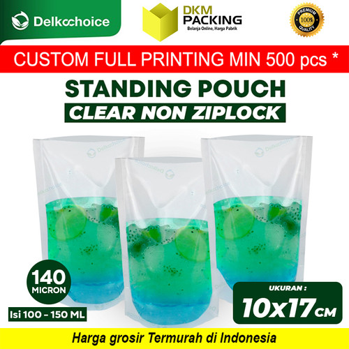 PLASTIK SACHET BAG KEMASAN SASET ALUMUNIUM FULLMETZ FOIL DELKOCHOICE