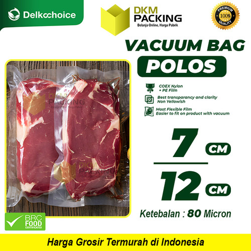 Plastik Klip 16x24cm ZIPLOCK BAG WHITE Kemasan Aksesoris DELKOCHOICE