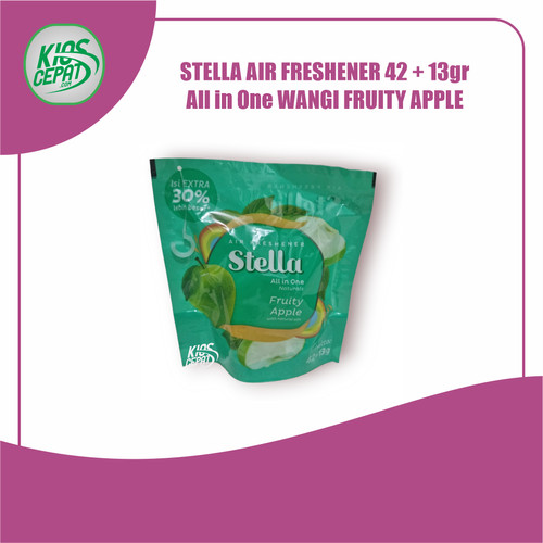 STELLA AIO Air Freshener All In One FRUITY APPLE 42 + 13gr