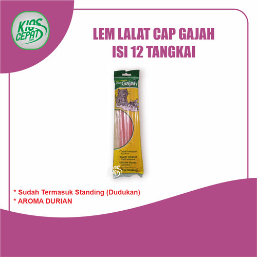 Lem Lalat STICK Cap GAJAH isi 12 Tangkai