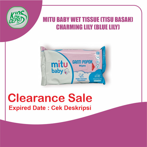 Tissue MITU Baby Wet (TISU BASAH)