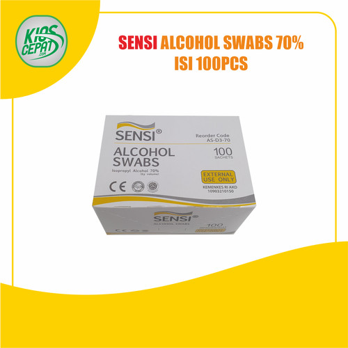 SENSI Alcohol Swabs isi 100pcs