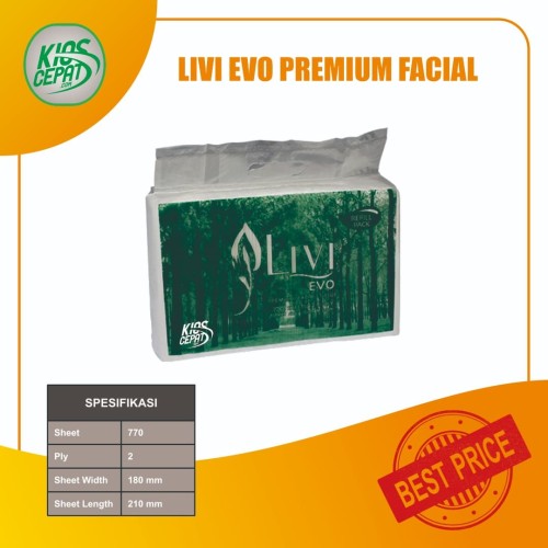 Tissue LIVI EVO Premium Facial 770s