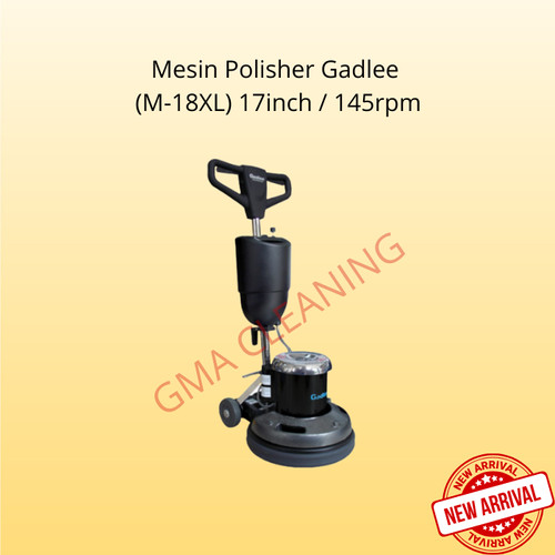 Mesin Polisher Lantai Gadlee M-18XL / 17inch / 145rpm / 2,5HP