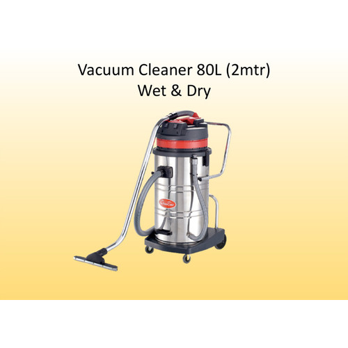 Vacuum Cleaner Stainless 80 Liter (3 MOTOR)