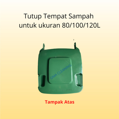 Tutup untuk Tempat Sampah Sulo Ukuran 120 Liter