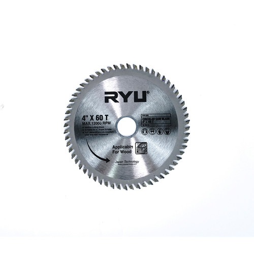 Ryu (AC) Circular Saw Blade 4" X 60 T