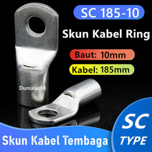 Skun kabel SC185-10 baterai scun kabel konektor tembaga aki audio