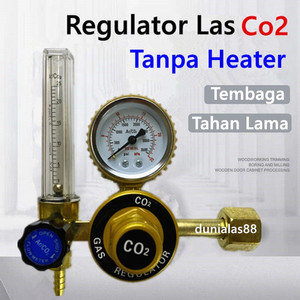 Regulator Gas CO2 Non Heater Regulator karbon dioksida CO Non Pemanas