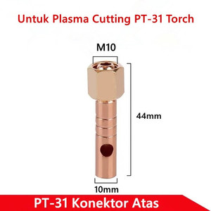 Connector Atas Dibawah P80 PT31 Konektor Plasma Cut PT-31 P-80 Torch