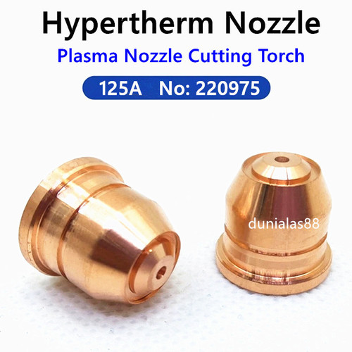 Plasma Cutting Nozzle P/n 220975 Nozel Nozle 125A 125 Duramax