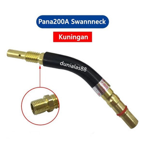 Swan Neck Swanneck Panasonic OTC 200A 350A 500A Tembaga Mig Pana Torch