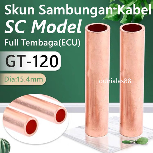 Skun kabel GT-120 sambungan kabel scun kabel batrai aki audio