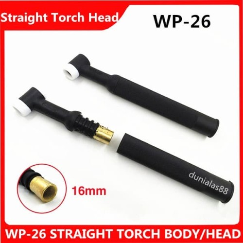 Straight Torch Body/Torch Head WP-26 Untuk WP-26 TIG Welding Torch