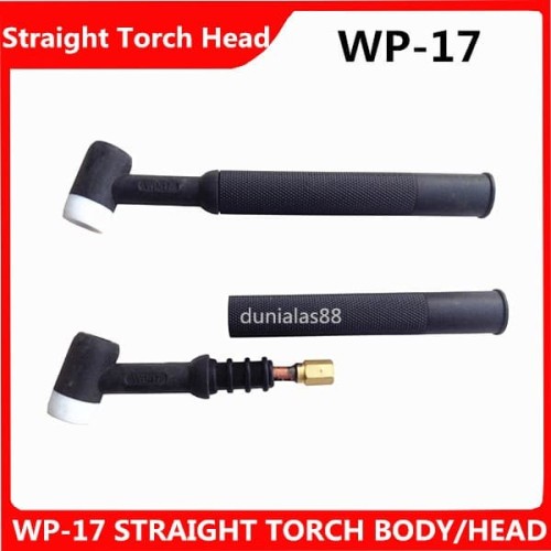 Straight Torch Body/Torch Head WP-17 Untuk WP-17 TIG Welding Torch