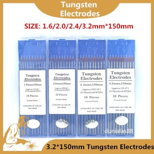 Tungsten Electrodes Argon Tig 3.2mm