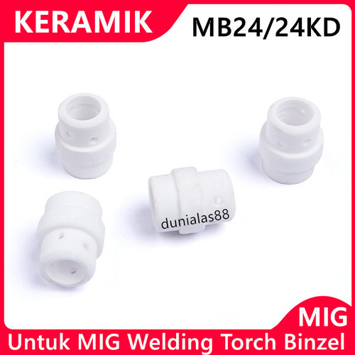 Ceramic Keramik Gas Diffuser Mb24 Mig Co Co2 Utk Torch Mb24kd