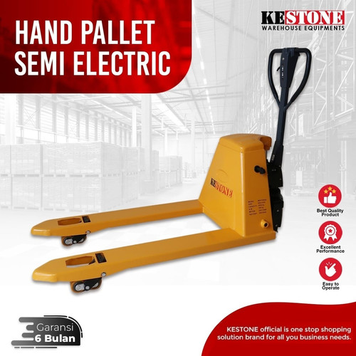 Hand Pallet Semi Electric - Hand Lift Battery