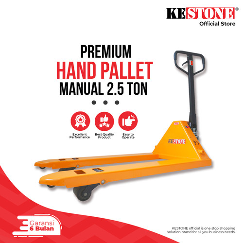 Hand Pallet Manual 2,5 Ton PREMIUM - Hand Lift Forklift Pallet Truck