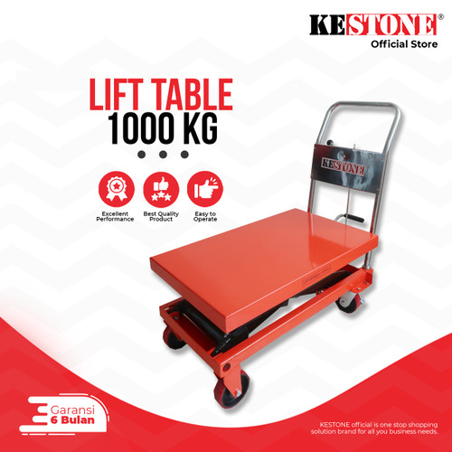 Hand Lift Table 1000 Kg - Table Lift Truck Manual