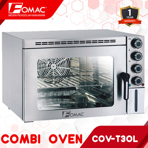 FOMAC Compact Combi Steamer Oven COV-T30L Mesin Pengukus Makanan